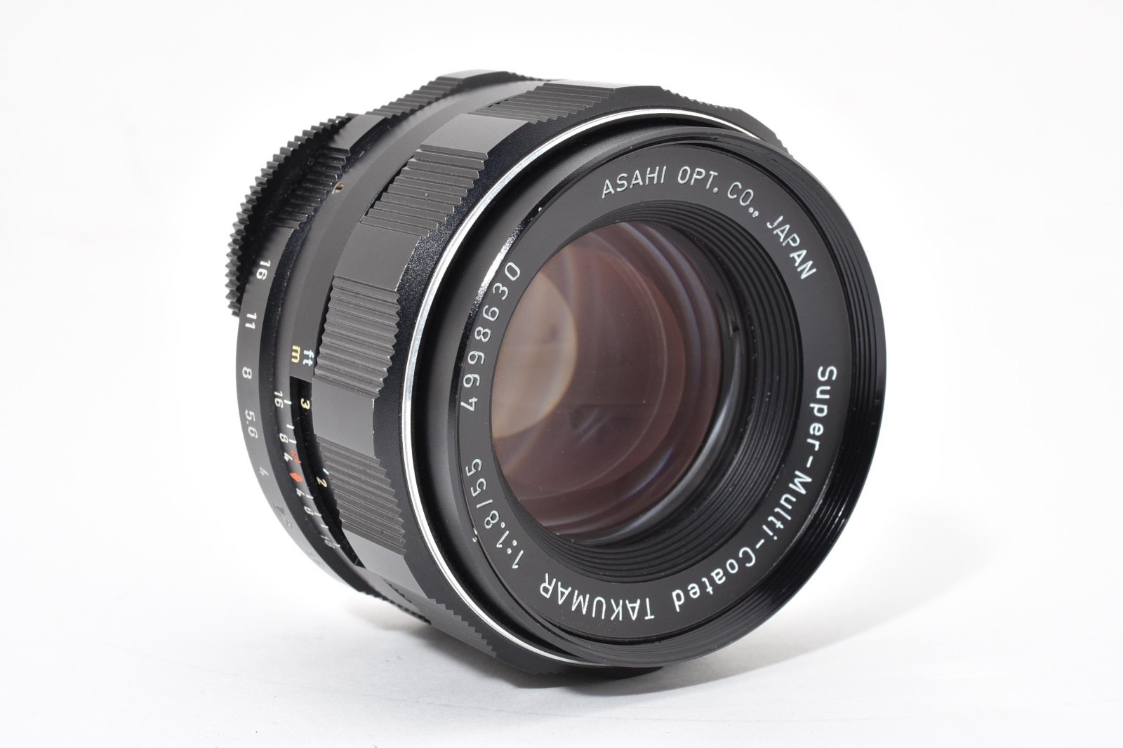 [Near MINT] PENTAX Asahi SUPER TAKUMAR 55mm F/1.8 Lens M42 from Japan #427-1