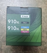 4PK 910XL Printer Ink for HP OfficeJet Pro 8010 8020 8022 8025 8028 8030 W/Chip