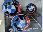 BMW 56mm 5x112 Floating Anniversary KITH Wheel Center Hub Caps Hood & Trunk 