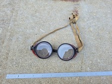 Safety Goggles Glasses vented Sides Shield Steam Punk vintage motorcycle