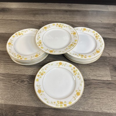 Noritake Chorus Bread N Butter Plates Set Of 12 Discontinued Vintage