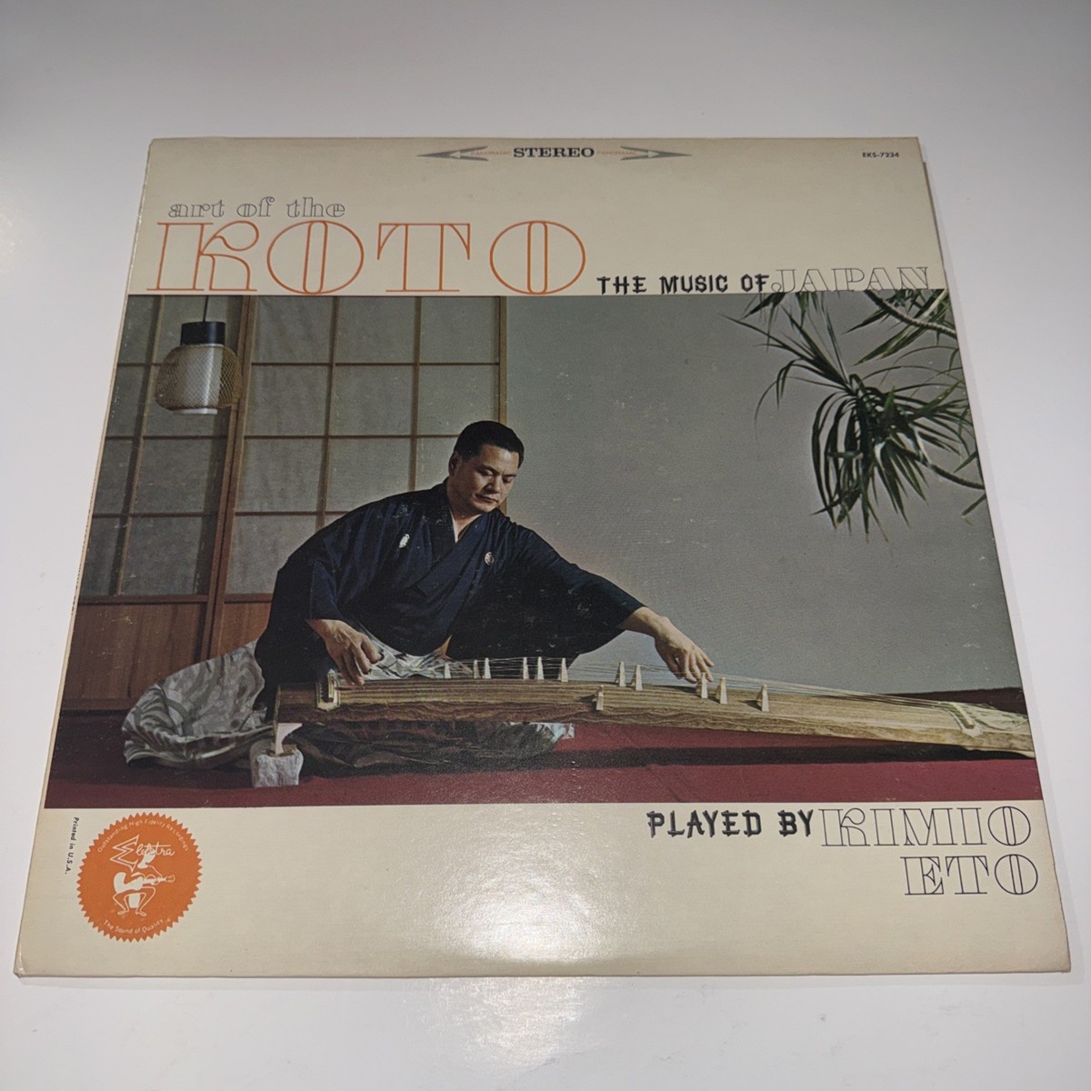 Art Of The Koto The Music Of Japan By Kimio Eto Vinyl Record Eks
