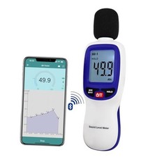 Decibel Meter Bluetooth, Portable Sound Level Meter with Data Logging, Can Fit