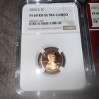 Lot Of 3 NGC Ultra Cameo Details US Coins 1C, 10C, 25C — photo 4