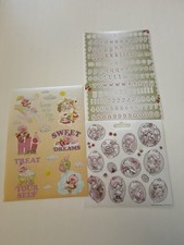 Strawberry Shortcake Inspired Sticker Sheets Lot Licensed  Mixed Kawaii Cute