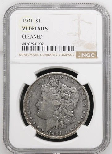1901-P Morgan Dollar  NGC VF DETAILS