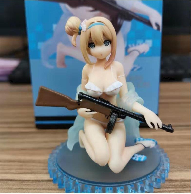 Traje de baño Suomi KP/-31 Frontline Game para niñas versión Figura de acción regalo en caja