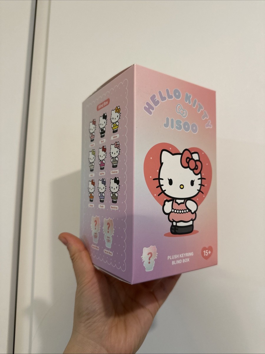 Blackpink Jisoo x Hello Kitty Plush Random Keyring Limited Edition