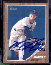 Matt Harvey Cards, Rookie Cards and Autograph Memorabilia Guide 46
