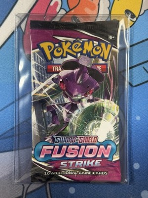 1X Fusion Strike Booster Pack Pokemon Sword  & Shield Factory Sealed English