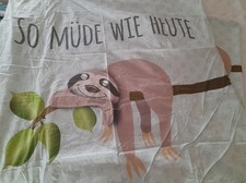Bettwäsche SOMMER Kinder FAULTIER Erwin MÜL...