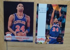 Rookie Chris Mills 1993-94 NBA Hoops #318 Cleveland Cavaliers+ Skybox RC