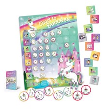 Unicorn Chart to Success Magnetic Dry Erase Daily Routine Responsibility Chore
