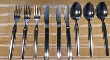 9 Lovely Vintage Rare Ikea Stainless Steel Cutlery Fork Etc P Rep Of China