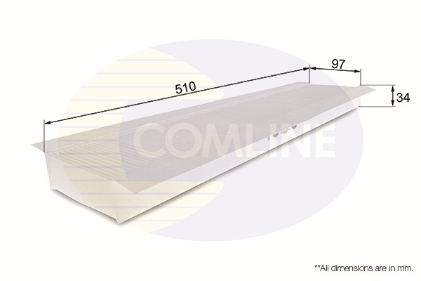 COMLINE EKF155 Filter, cabin air for FORD,JAGUAR