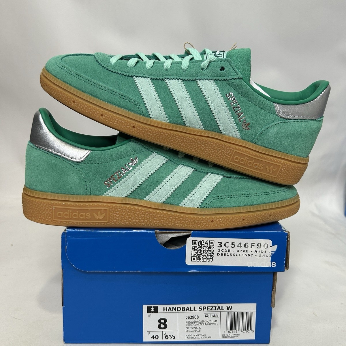 adidas Handball Spezial WMNS “Semi Court Green Silver” adidas Handball Spezial WMNS “Semi Court Green Silver” main image 1