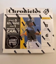 2021 Panini Chronicles Baseball Box - Hobby - 4 Hits!!!