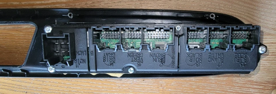 2015 GMC ACADIA DENALI ВОДИТЕЛИ ДВЕРИ ВЫКЛЮЧАТЕЛИ ОКНА В СБОРЕ ХОРОШЕЕ СОСТОЯНИЕ ТОВАРА - Изображение 3 из 4