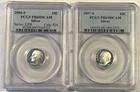 2004s, 2007s Roosevelt Silver Proof Dimes, PR69 Deep Cameo PCGS, FREE SHIPPING!