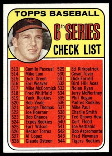 1969 Topps Baseball - Pick A Card - Cards 351-510