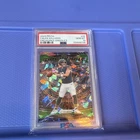 Panini 2024 Prizm Fireworks Caleb Williams Green Ice #25 PSA 10 Rookie