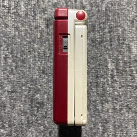 GameBoy Advance SP Console Famicom Color w/ Box, Manual & AC Adapter Working JP