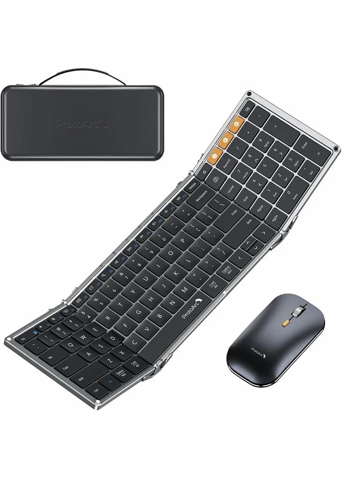 ProtoArc XKM01 Foldable Keyboard and Mouse Combo - Image 4 of 4