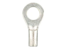 INSTALLBAY UR414 Uninsulated Ring Terminal 4 Gauge 1/4 inch - Package of 25