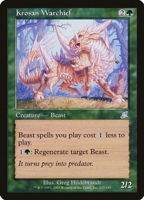 Krosan Warchief - 123 - LP - Scourge