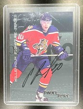 1999-00 Be A Player Millennium Series Auto SP Pavel Bure