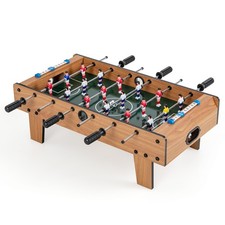 27" Foosball Table, Mini Tabletop Soccer Game, Christmas Football Sports