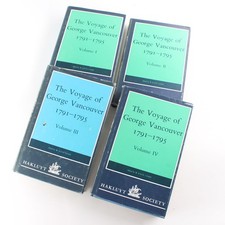 Voyage of George Vancouver 1791-1795 4 volume...