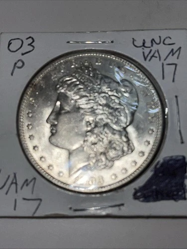 Morgan Silver Dollar 1903 :  AU  - Brushed/cleaned