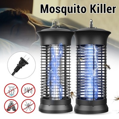 2PCS Electric Mosquito Killer Lamp Bug Insect Zapper LED Repellent Trap 110V NEW