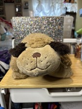 Pillow Pets Pee Wee Puppy/Dog Plush Folding Travel Pillow 12"