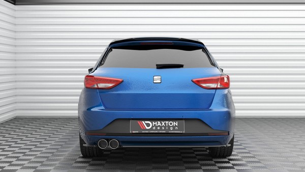 Maxton Design Diffusor Flaps V.3 Passend FüR Seat Leon Fr Sportstourer Mk3 Schwa-image