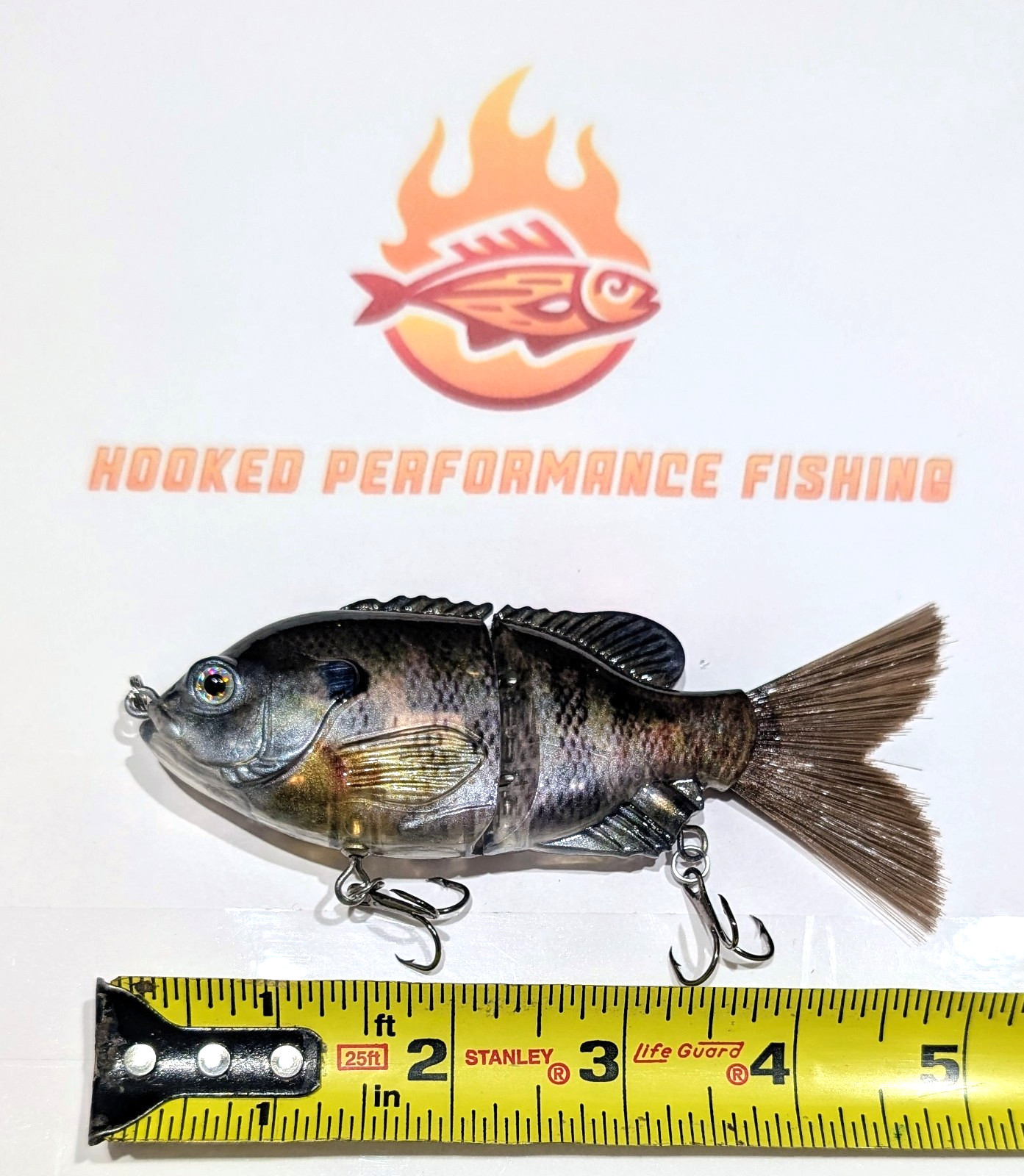 HPF 120 Jointed Sinking Sunfish Glide Bait Fishing Lure Bass - 3 pk FREE SHIP