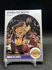 James Worthy 1990-91 Hoops #163 Los Angeles Lakers HOF 🔥🏀🔥