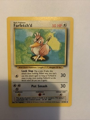 Farfetch'd 027/102 Base Set Regular