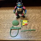 Vintage TMNT Ninja Turtles Figure Leo The Sewer Samurai 1990 Complete