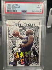 Fleer 1997 Ultra Kobe Bryant Jam City Insert #18 PSA 9 1997-98 Basketball Lakers