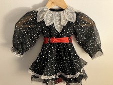 Vintage Martha s Miniatures We re Fussy Dress Sz T2 Pageant Frilly