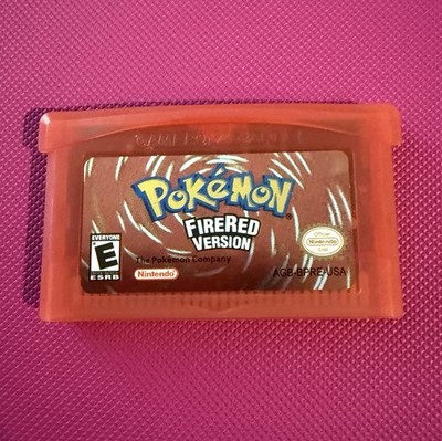 Pokemon Fire Red Version Cartridge for Game Boy Advance (GBA)  - Tested & Saves!