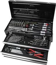 SK11 SST-16133BK 133-Piece Maintenance Tool Set, Black New