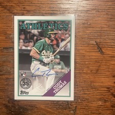 2023 Topps Series 2 Cody Thomas Rookie Auto 1988 Oakland Athletics #88BA-CT