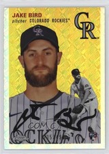 2023 Chrome Platinum Anniversary Topps Refractor 235/499 Jake Bird #114 08jk