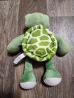 Mary Meyer Turtle Plush Sitting 9" Stuffed Animal Green White Bean — photo 3