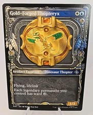 Gold-Forged Thopteryx (Showcase) MTG March of the Machine: The Aftermath Regular