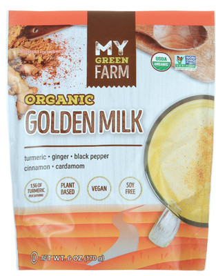 My Green Farm Organic Golden Milk Powder, 6 oz