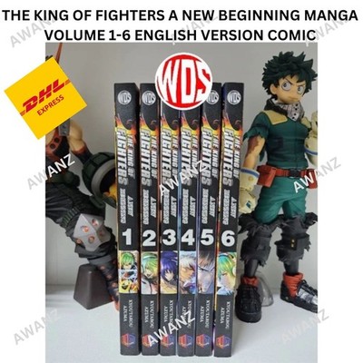 The King of Fighters A New Beginning Manga Vol 1 - Vol 6 English Full Set Comic